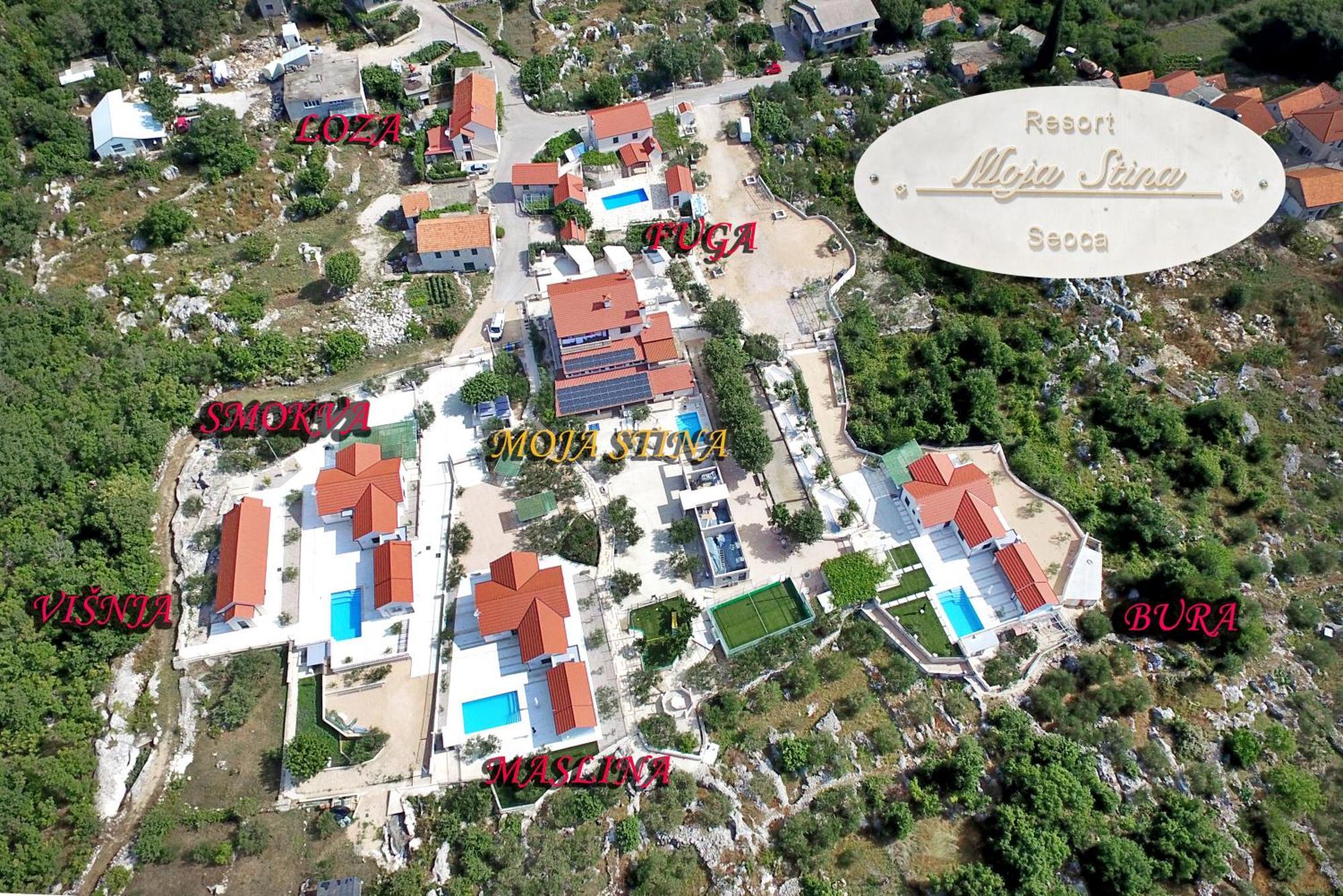 Villa Loza - Resort Moja Stina Seoca Eksteriør bilde